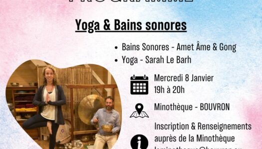 Yoga et bain sonore