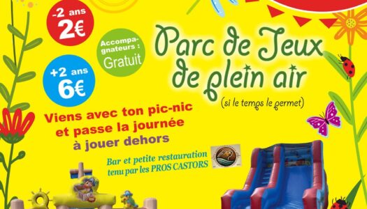 Parc de jeux gonflables en plein air