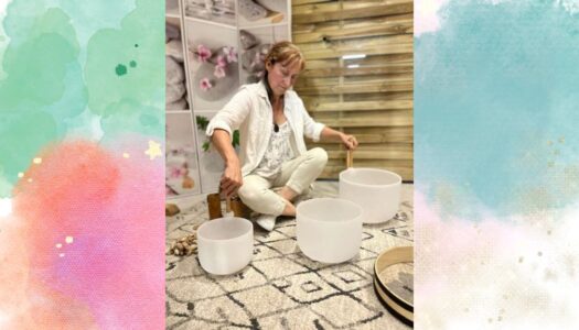 Bain sonore aux bols de cristal