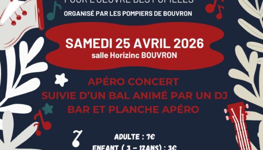 Bouvr’on chante au profit des pupilles des sapeurs pompiers