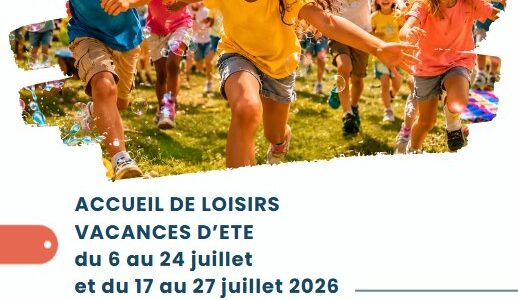 ACCUEIL DE LOISIRS ETE 2026