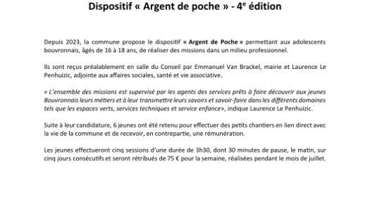 CP Argent de poche