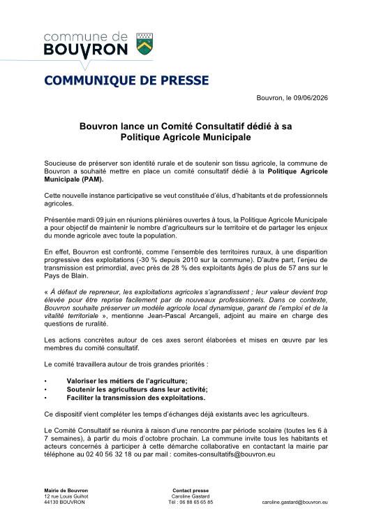 CP Politique Agricole Communale
