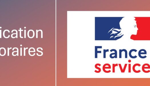 France Services – Modification d’horaires