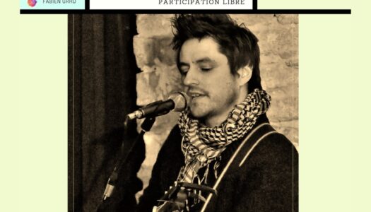 Concert – Fabien Gourhand, chanson, guitare, voix