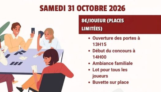 🃏 Concours de Belote – FCFB 🃏